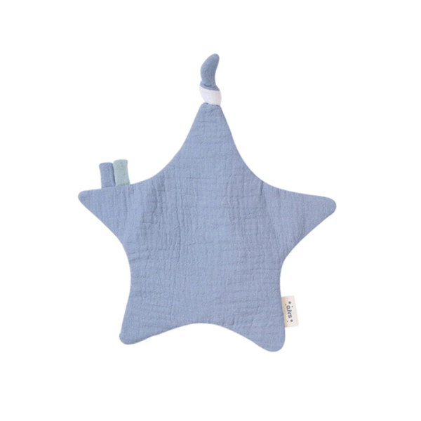 Πανάκι Παρηγοριάς Saro Crinkle Star Μπλε 31666