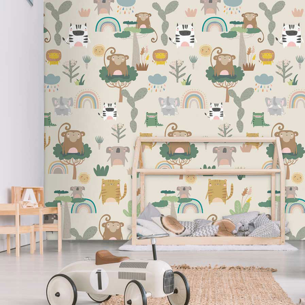 Φωτοταπετσαρία Τοίχου (100x280) Behang Expresse Sofie & Junar INK7657-BEH