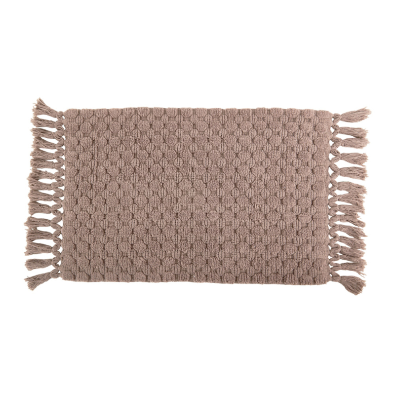 Πατάκι Μπάνιου (50x80) Rainbow Nadia Μπεζ