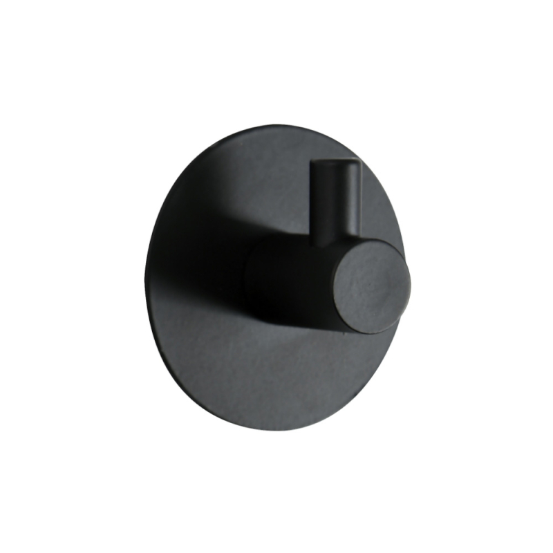 Κρεμαστράκι Τοίχου (Φ5) Bathdeco Meti Round Black