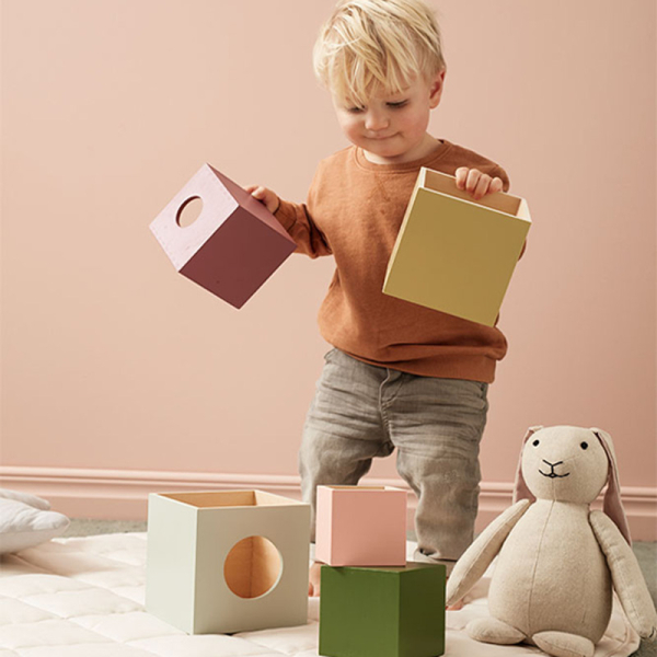 Ξύλινοι Κύβοι Στοίβαξης Kids Concept Edvin ΚC1000451