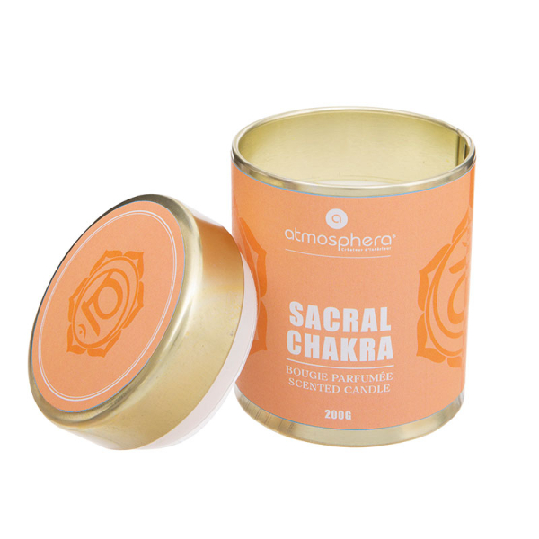 Κερί Chakra 200gr (Φ7.5x10.5) A-S Orange 192727B