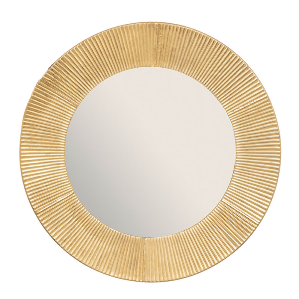 Διακοσμητικός Καθρέφτης Τοίχου (Φ90x2.5) A-S Milda 193134