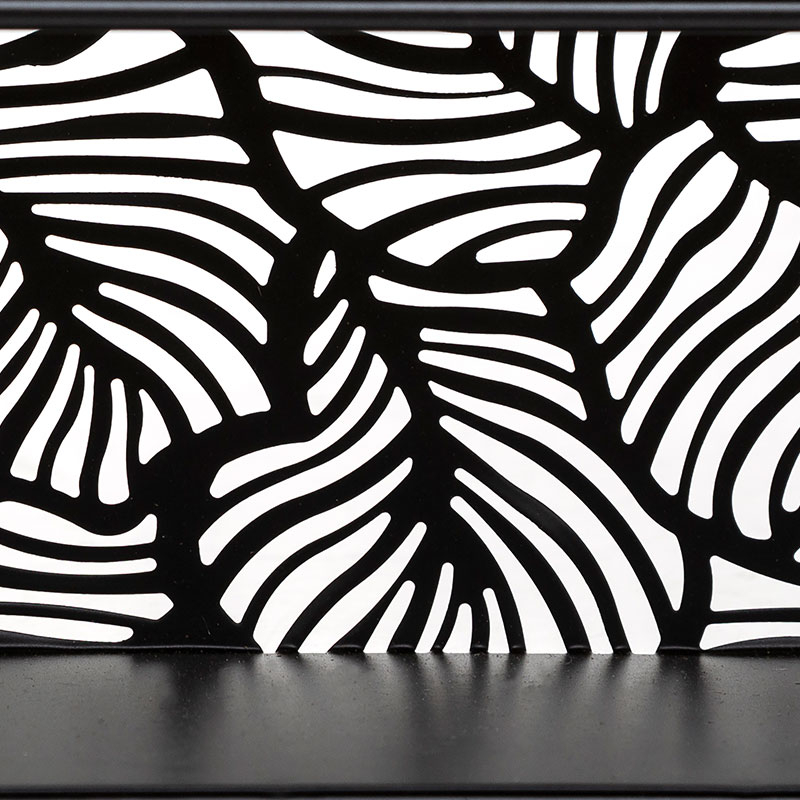 Ραφιέρα Τοίχου (39 3X10 5X36) A-S Murale Black 166731A Home Οργάνωση & Αποθήκευση Ράφια Spitishop