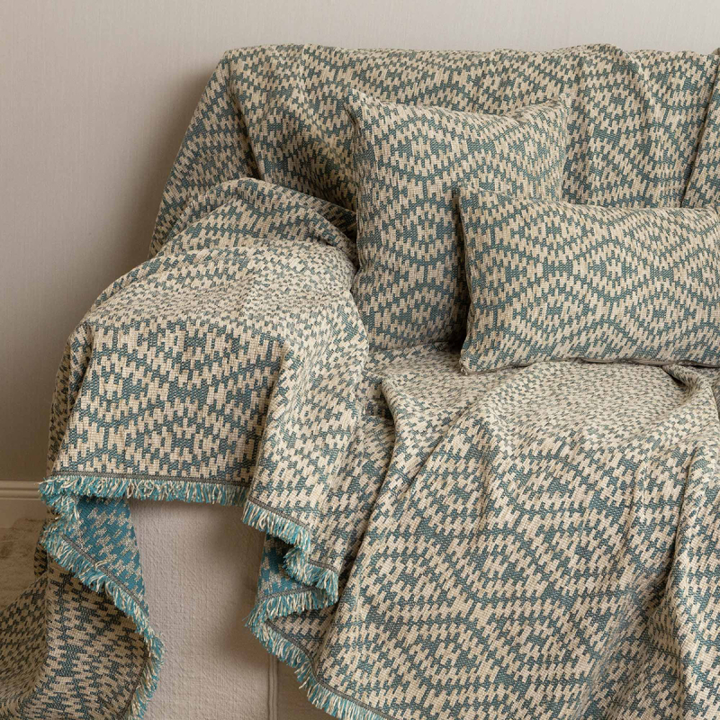 Ριχτάρι Καναπέ Τριθέσιου (180x300) Aslanis Home Akritas Βεραμάν-Σπαγγί