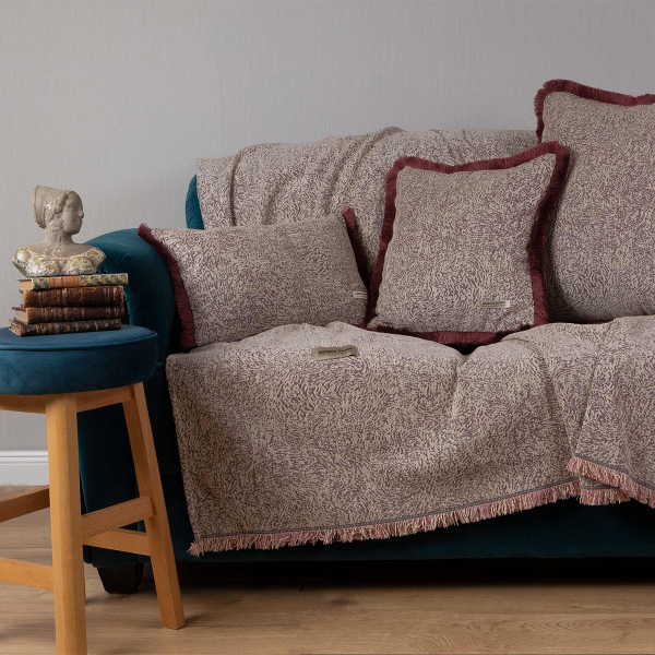 Ριχτάρι Καναπέ Διθέσιου (180x250) Aslanis Home Parnassos Σάπιο Μήλο-Μπεζ