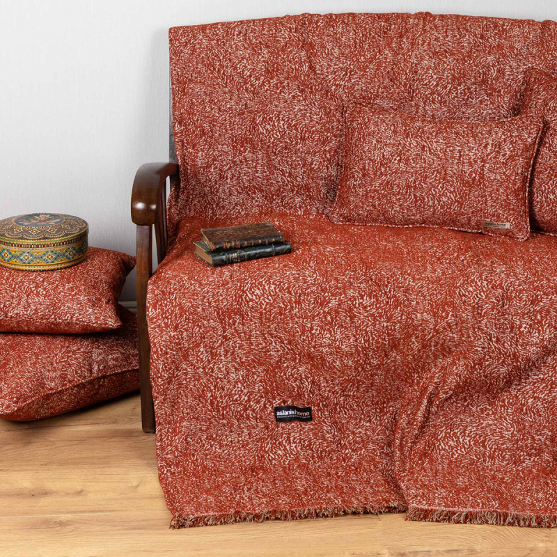 Ριχτάρι Καναπέ Διθέσιου (180x250) Aslanis Home Parnassos Εκάι-Μπεζ