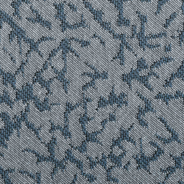 Ριχτάρι Πολυθρόνας (180x180) Aslanis Home Athos Μπλε-Γκρι