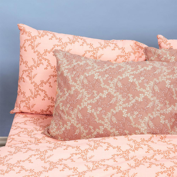 Παπλωματοθήκη Μονή (160x245) 2 Όψεων Melinen Ultra Line Zelda Pink