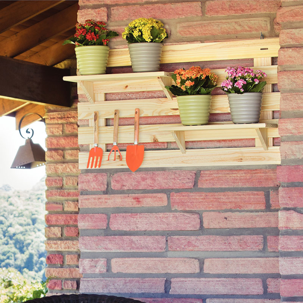 Ραφιέρα Τοίχου (100x23x56) Tramontina 91150/110