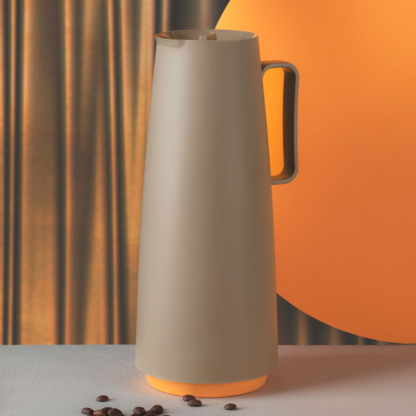 Κανάτα Θερμός 1Lt Tramontina Exata Beige 61636/108