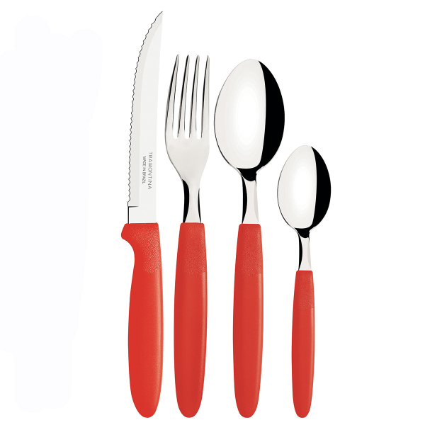 Μαχαιροπίρουνα (Σετ 24τμχ) Tramontina Ipanema 23398/772