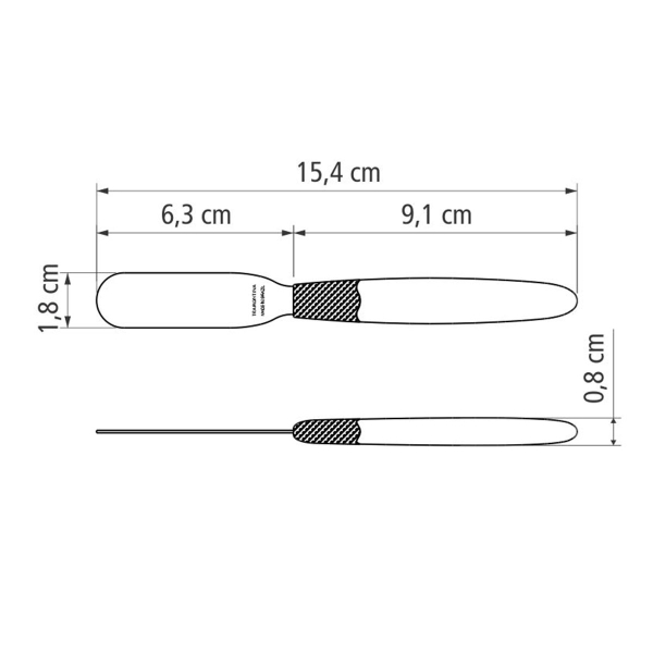 Μαχαίρια Βουτύρου (Σετ 6τμχ) Tramontina Ipanema 23399/048