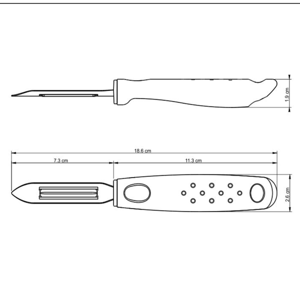 Αποφλοιωτής Πατάτας Tramontina Utilita 25627/100