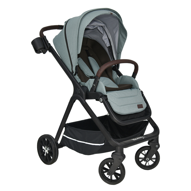 Καρότσι + Τσάντα Αλλαξιέρα (0-48 Μηνών/ Έως 22kg) Bebe Stars Nammos Ocean 346-184