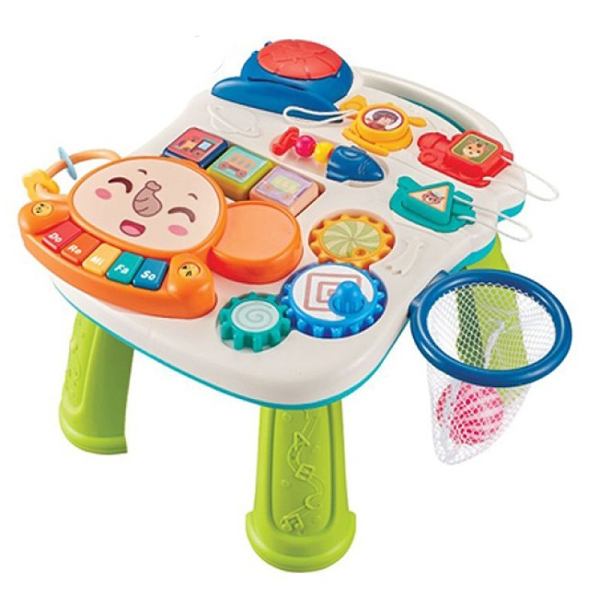 Περπατούρα - Τραπέζι Δραστηριοτήτων (12+ Μηνών) Kikka Boo 3 In 1 Play & Grow Red