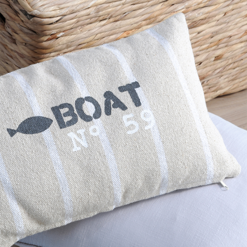 Διακοσμητικό Μαξιλάρι (30x50) S-F Pampelonne Blanc C38294009