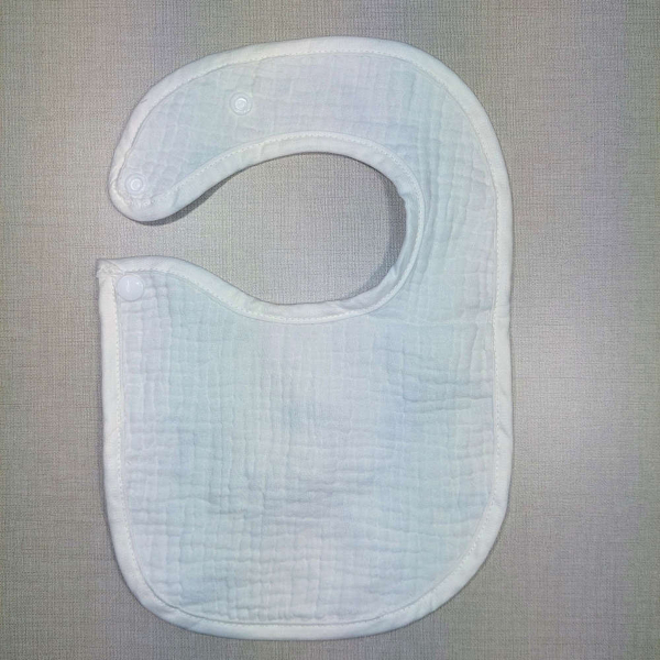 Σαλιάρα Μουσελίνα (20x14) Morven Ουράνιο Τόξο 23013 Εκρού