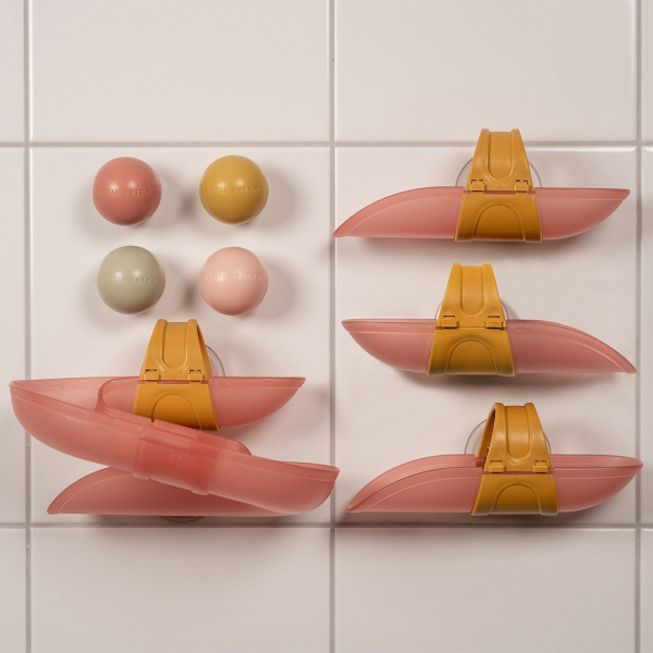 Παιχνίδι Μπάνιου (Σετ 8τμχ) Little Dutch Waterway Pink LD2010455