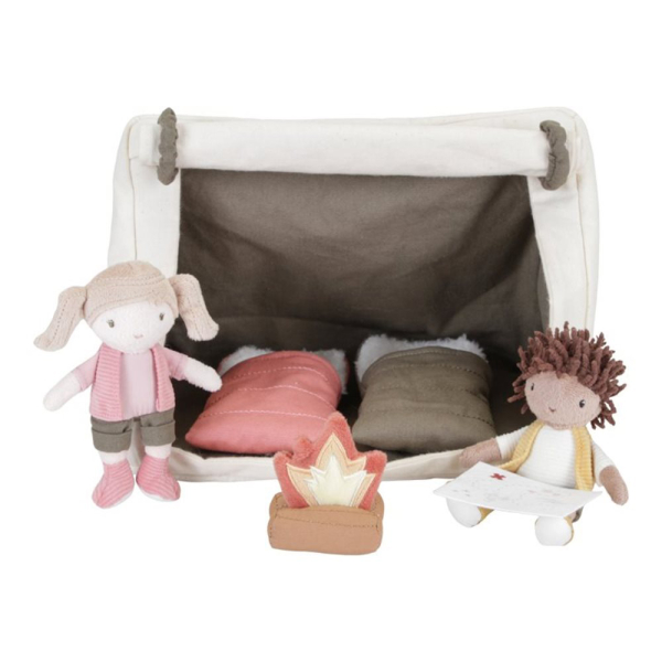 Πάνινες Κούκλες Σε Camping Σετ Little Dutch LD4550