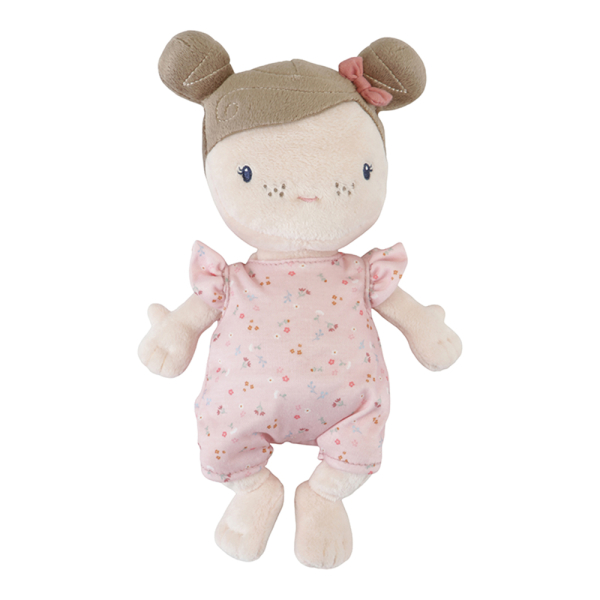 Πάνινη Κούκλα Μωρό Σε Καλαθούνα Little Dutch Rosa LD4553