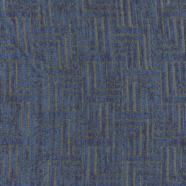 Διακοσμητική Μαξιλαροθήκη (30x50) Aslanis Home New Maze Μπλε