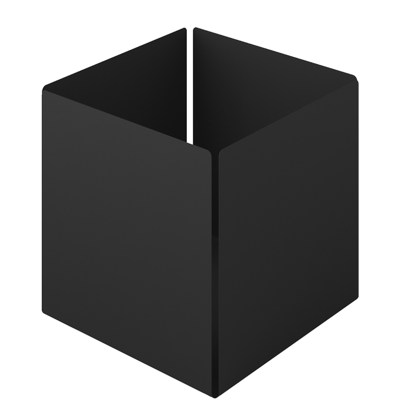Κουτί Αποθήκευσης (13x13x13) Pam & Co 118-403 Matt Black