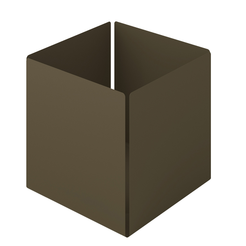 Κουτί Αποθήκευσης (13x13x13) Pam & Co 118-963 Matt Light Bronze