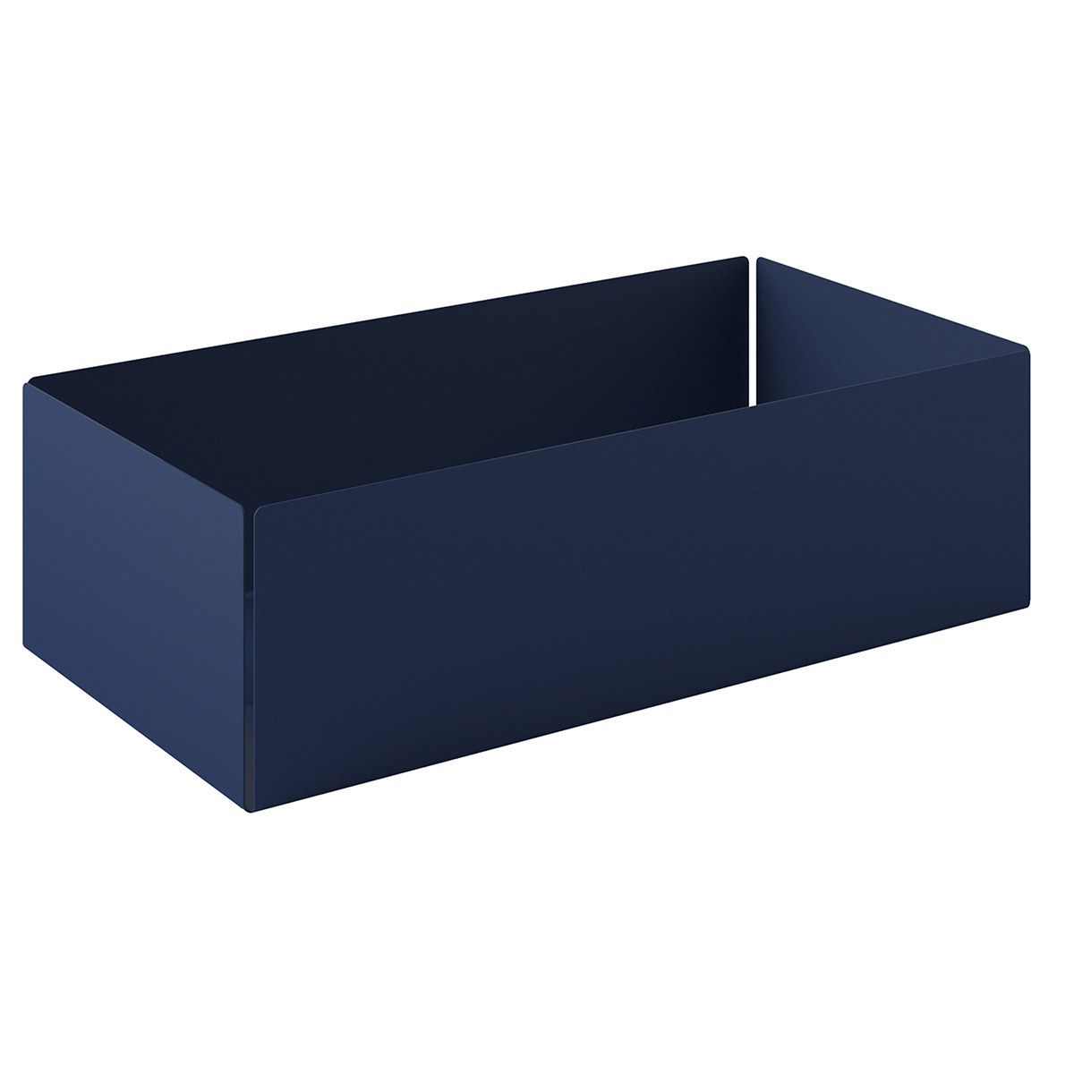 Κουτί Αποθήκευσης (25×7.5×13) Pam & Co 119-203 Matt Navy Blue