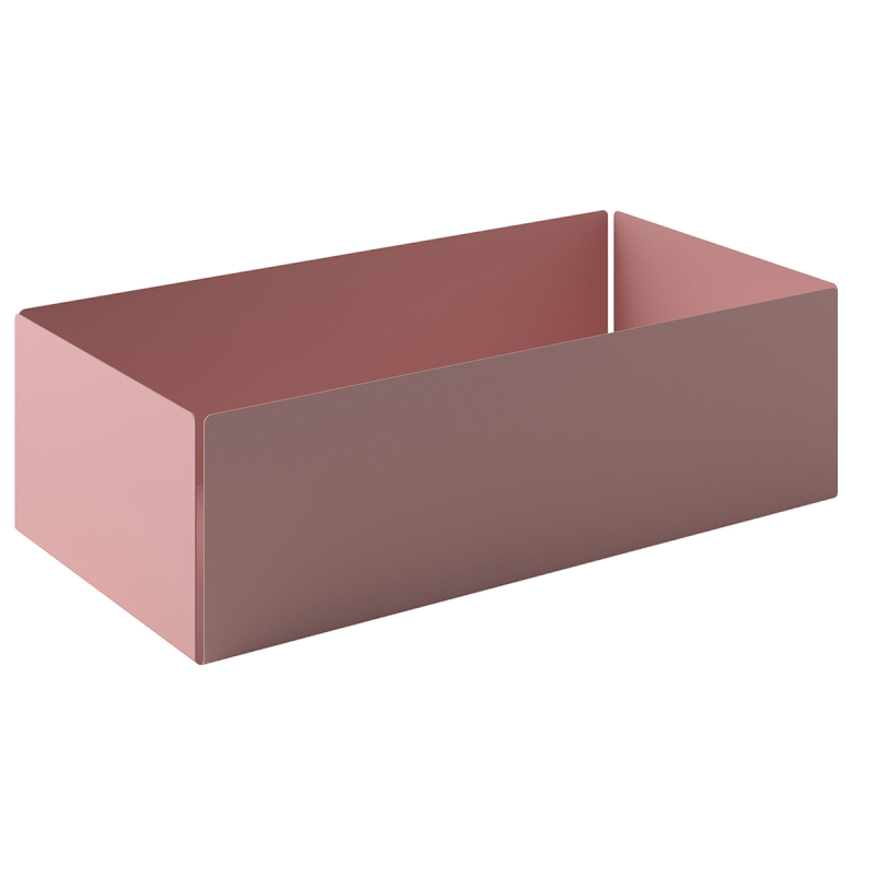 Κουτί Αποθήκευσης (25x7.5x13) Pam & Co 119-303 Matt Pink