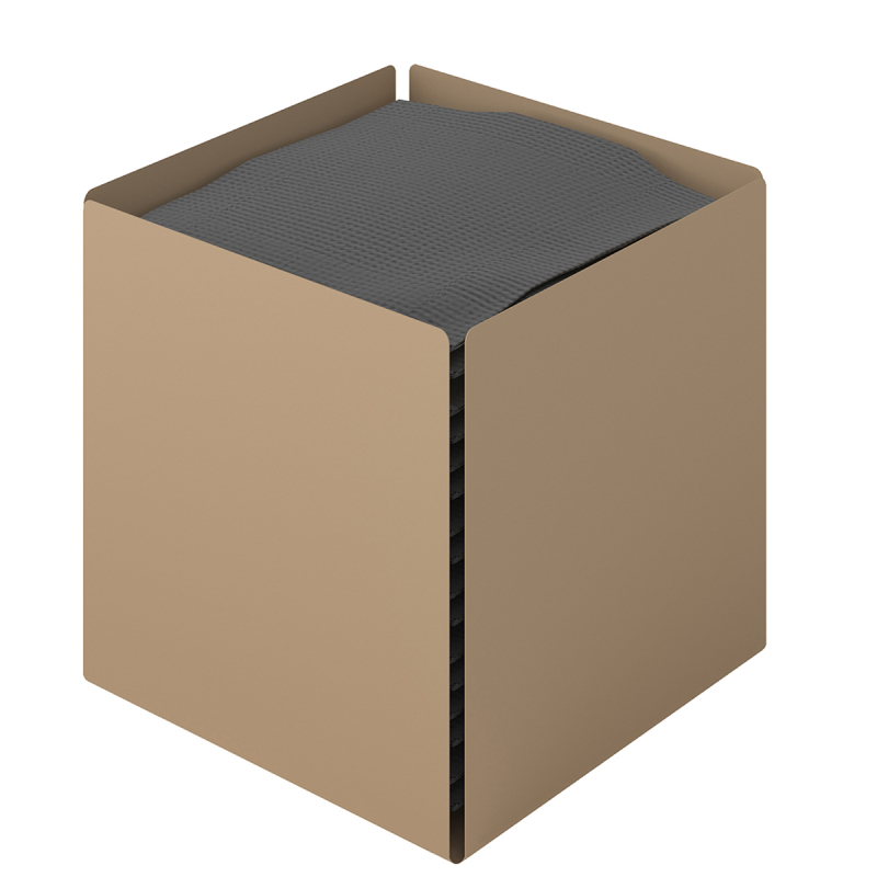 Χαρτοπετσετοθήκη (13x13x13) Pam & Co 123-103 Matt Beige