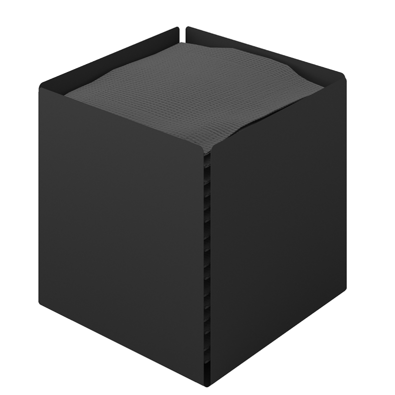 Χαρτοπετσετοθήκη (13x13x13) Pam & Co 123-403 Matt Black