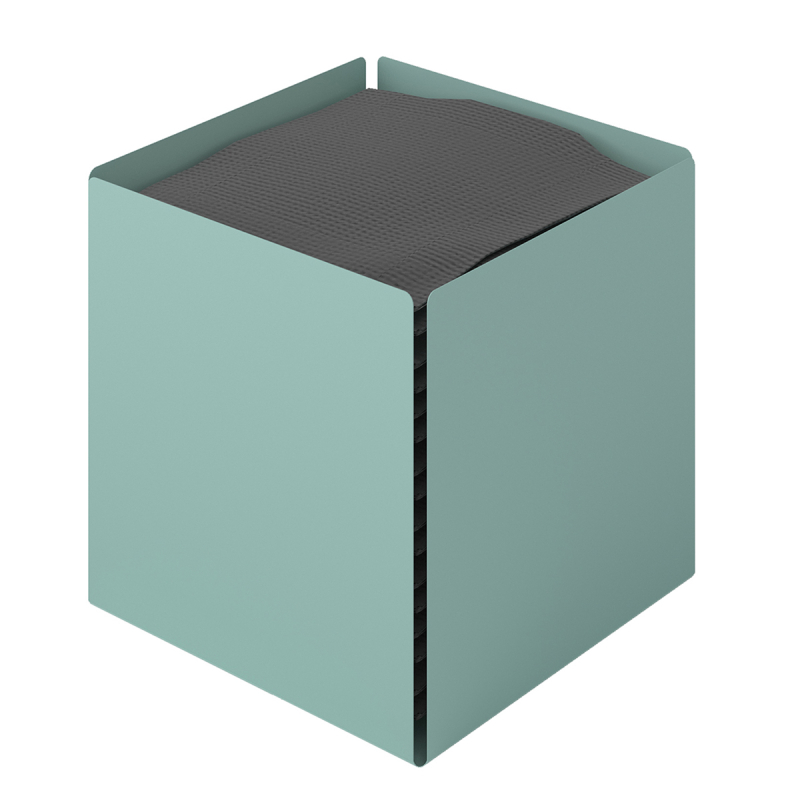 Χαρτοπετσετοθήκη (13x13x13) Pam & Co 123-913 Matt Turquoise