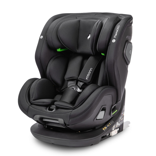 Κάθισμα Αυτοκινήτου ISOfix (0-36kg/40-150εκ. Ύψος) Osann Flame 360 i-Size All Black