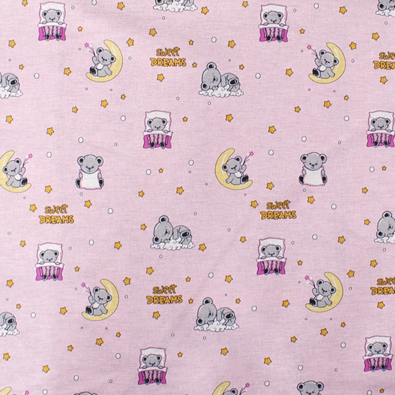 Πάνα Χασέ (80x80) Dimcol Sweet Dreams 550 Pink