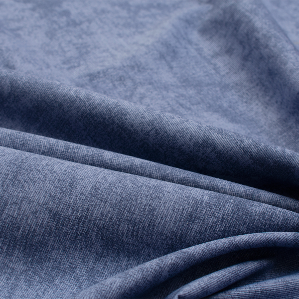 Αλέκιαστο Τραπεζομάντηλο (140x140) + Τραβέρσα (40x140) Dimcol Panama Shadow Dark Blue