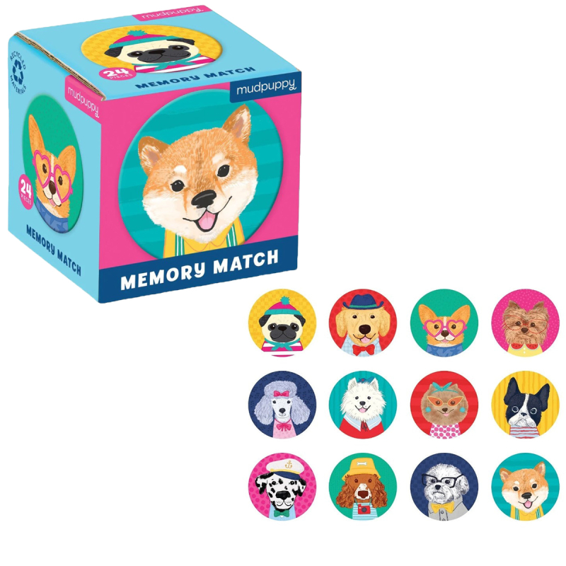 Παιχνίδι Μνήμης Mudpuppy Σκυλάκια