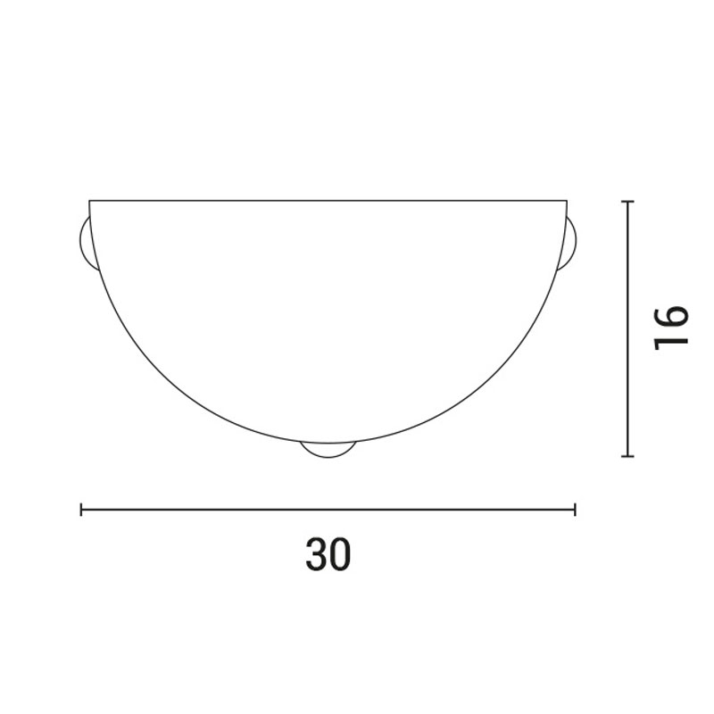 Απλίκα Τοίχου Eurolamp Eris 145-22413 Home Φωτιστικά Spitishop