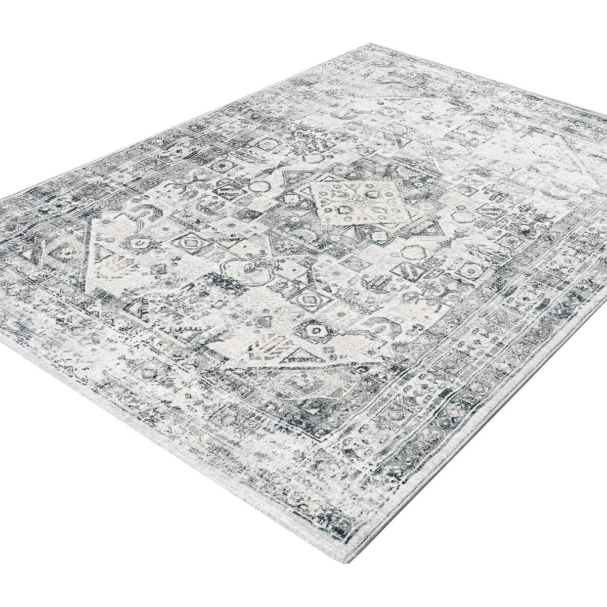 Χαλί (160X230) Polcarpet Cadence Celeste 9856 Blue Home Χαλιά Σαλονιού Spitishop