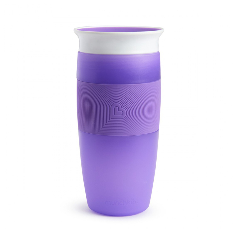 Ποτήρι Εκπαιδευτικό 414ml Munchkin Tall Miracle Sippy Cup Purple