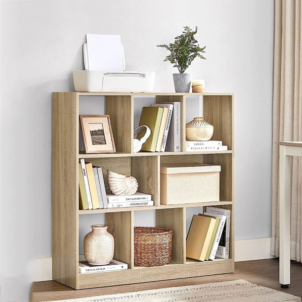 Βιβλιοθήκη Δαπέδου 8 Θέσεων (97.5x30x100) Vasagle LBC52NL