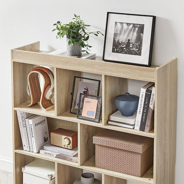 Βιβλιοθήκη Δαπέδου 8 Θέσεων (97.5x30x100) Vasagle LBC52NL