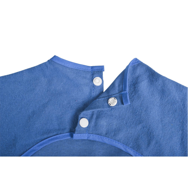 Σαλιάρα Με Μανίκια 6+ Μηνών (37x41) Cangaroo Tea Time 2002 Blue