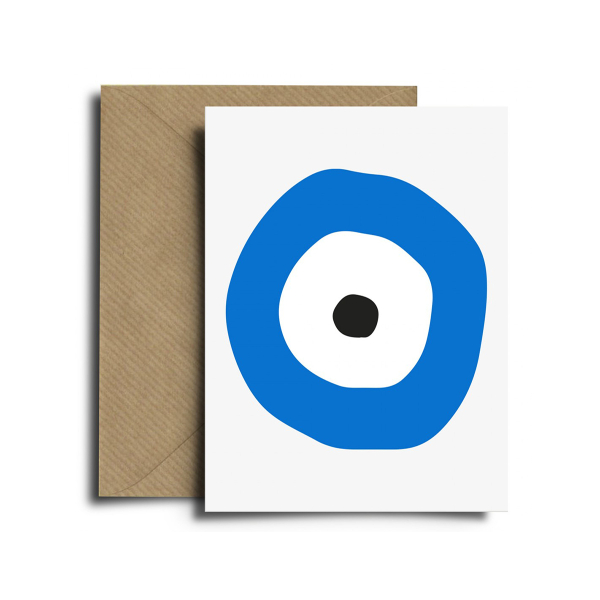 Ευχετήρια Κάρτα Διπλή (17x12) Spread The Magic Μάτι