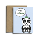 Ευχετήρια Κάρτα Διπλή (17×12) Spread The Magic Lucky Panda