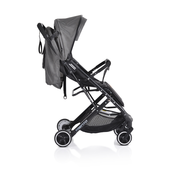 Καρότσι (6-36 Μηνών/ Έως 15kg) Moni Trento Grey