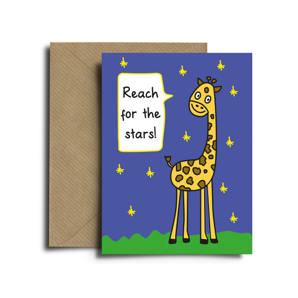 Ευχετήρια Κάρτα Διπλή (17x12) Spread The Magic Giraffe