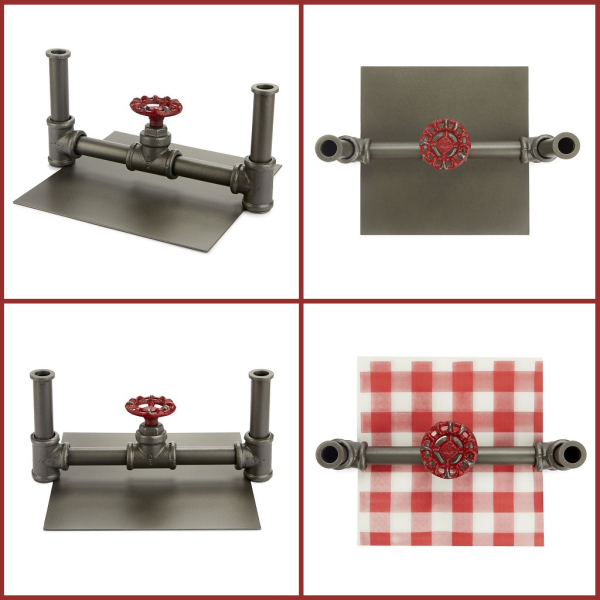 Χαρτοπετσετοθήκη Balvi By Octopus Pipeline Iron