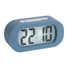 Ψηφιακό Ρολόι Επιτραπέζιο (14×7) – Ξυπνητήρι Karlsson Gummy Soft Blue