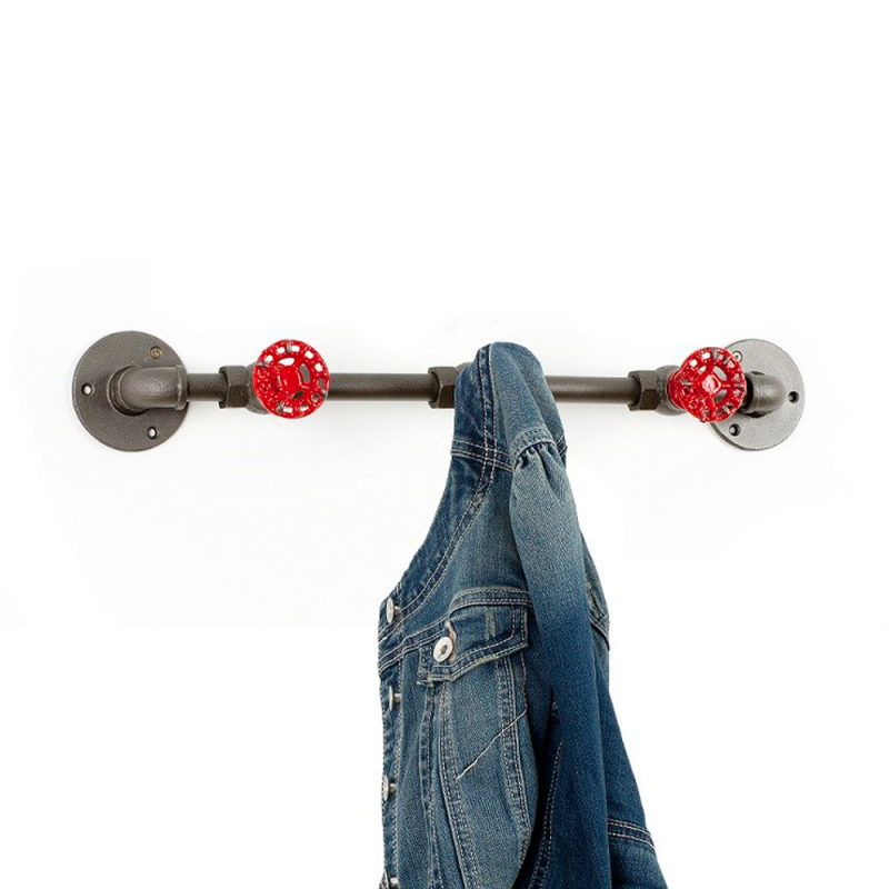 Κρεμάστρα Τοίχου 3 Θέσεων (54.5x10x8) Balvi By Octopus Pipeline Iron